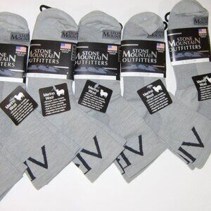 6 Pairs Arc'Teryx Merino Wool 3/4 Crew by Bollstrom Stone Mountain Outfitters